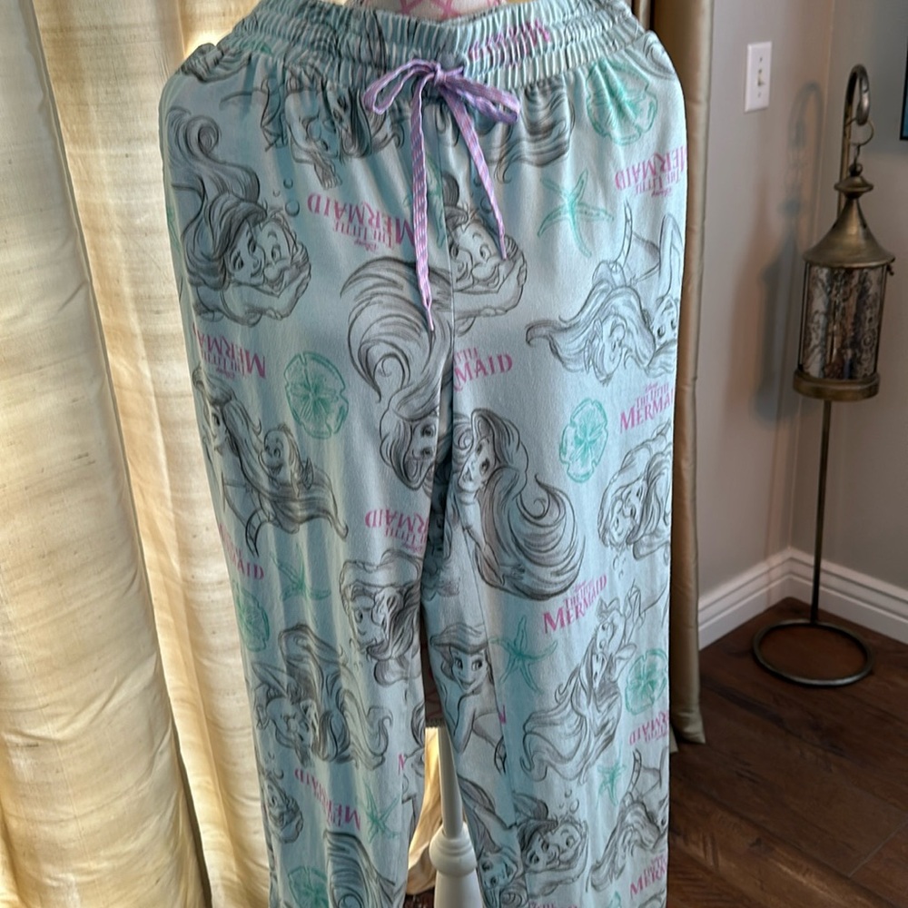 Disney princess the Little mermaid pajama bottom size 12/14
